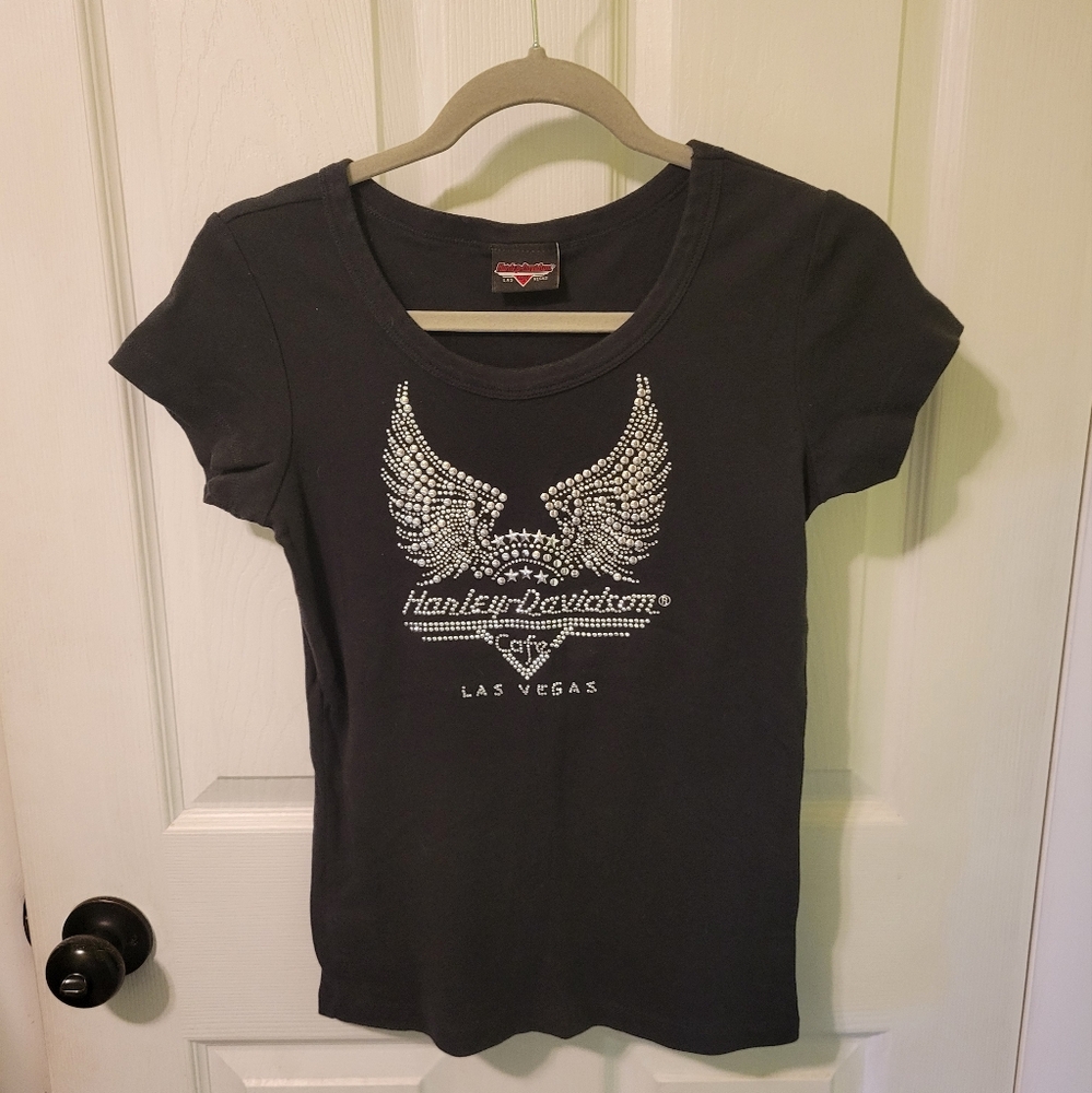 Harley-Davidson Las Vegas Black Women's Tee